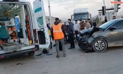 Gaziantep’te kaza: Motosiklet sürücüsü yaralandı