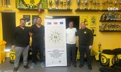 Diyarbakır'dan Danimarka'ya giden ekip, spor kuruluşlarıyla buluştu