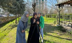 Diyarbakır’da görme engelli çocukların “hayallerinin fotoğrafını” çektiler