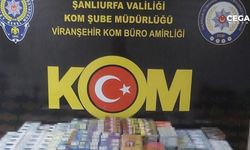 Şanlıurfa’da bin 660 paket kaçak sigara ele geçirildi