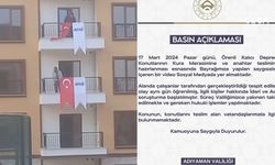 Bayrağı balkondan aşağıya atan çalışanlara soruşturma