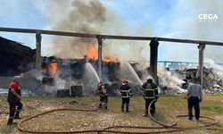 Şanlıurfa’daki fabrika yangını söndürüldü