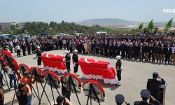 Şehit polisler törenle uğurlandı