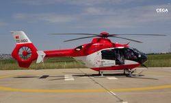 Diyarbakır’da ambulans helikopter, süt kazanına düşen çocuk için havalandı