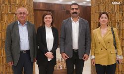 Genel-İş ve DİSA’dan Diyarbakır Büyükşehir Eş Başkanlarına ziyaret