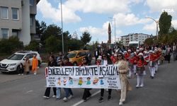 Bitlis Ahlat'ta engelliler için yürüyüşü
