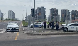 Diyarbakır’da kaza: Otomobiller çarpıştı, 1 yaralı
