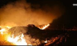 Diyarbakır'daki yangın partileri birbirine düşürdü