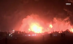 Erbil’deki petrol rafinerisi yangınında 10 yaralı