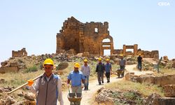 Diyarbakır'daki gizemli tapınağa ait alanlar bulundu