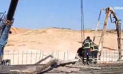 Mardin'de iş kazası: Beton pompasının kırılan kolu işçiyi canından etti