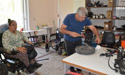 Diyarbakır’da engelli bireylerin kullandığı tekerlekli sandalyelere ücretsiz tamir
