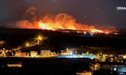 Diyarbakır’daki anız yangını söndürüldü