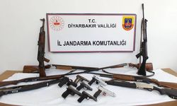 Diyarbakır'da silah operasyonu