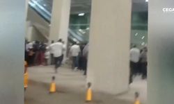 Diyarbakır Havaalanında merdiven kazası