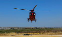 Diyarbakır'da ambulans onun için havalandı