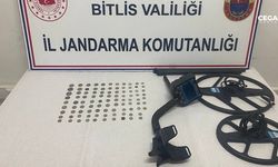 Bitlis’te 97 adet sikke ele geçirildi