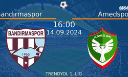 Bandırmaspor - Amedspor maçı hangi kanalda yayınlanacak?