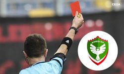 Amedspor’un rakibi yine maç başı kırmızı kart gördü