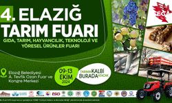 4. Elazığ Tarım Fuarı kapılarını açıyor