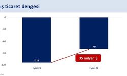 Hazine Bakanı: Dış ticaret dengesi bir önceki yılın aynı dönemine göre 35 milyar dolar iyileşti