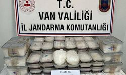 Van’da 71 kilo 629 gram metamfetamin ele geçirildi