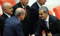 MHP Lideri Bahçeli, Ahmet Türk ile görüştü