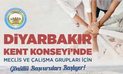 Diyarbakır Kent Konseyi’ne gönüllü başvurular başlıyor