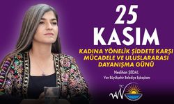 Eşbaşkan Şedal’den 25 Kasım mesajı