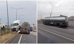 Mardin’de tanker kazası