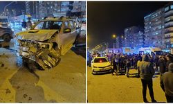 Mardin'de kaza: Pikap otomobille çarpıştı, 4 yaralı