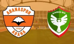 Adanaspor-Amedspor maçı ilk yarı: 0-0