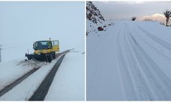 Siirt'te köy yollarında açma çalışması