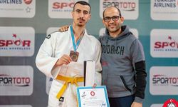 Vanlı işitme engelli Judokalardan bronz başarı