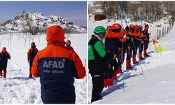 AFAD’da çığda arama kurtarma eğitimi