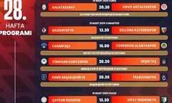 Trendyol Süper Lig'de 28. haftanın programı