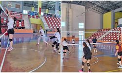 Muş Bulanık’ta voleybol antrenmanları