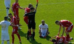 Amedspor'da, Çekdar ikinci kart ile sezonu kapattı