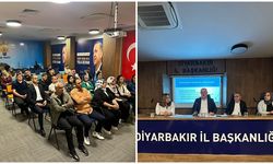 AK Parti Diyarbakır İl Başkanlığında medya başkanları toplantısı