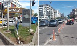 Diyarbakır’da yollar daha güvenli hale getiriliyor