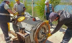 Diyarbakır Ergani’de pompa revizyonu