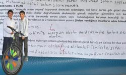 Diyarbakır’da, sınav kağıdına yazılan dilek yerine getirdi