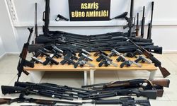 45 adet ruhsatsız silah ele geçirildi: 2 gözaltı