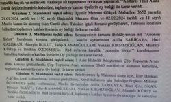 Caminin yerini satılığa çıkarttılar