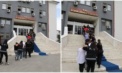 Iğdır'da gözaltına alınan 12 şüpheli adliyeye sevk edildi