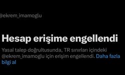 İmamoğlu’nun X hesabına erişim engeli
