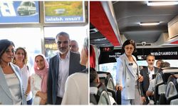 Kayapınar Eş Başkanlarından bayram öncesi Otogar ziyareti