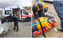 Van'da kaza: 1 yaralı