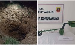 Gaziantep'te kaçak kazı: 3 gözaltı