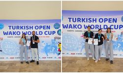 Elazığlı sporcular madalyaları topladı